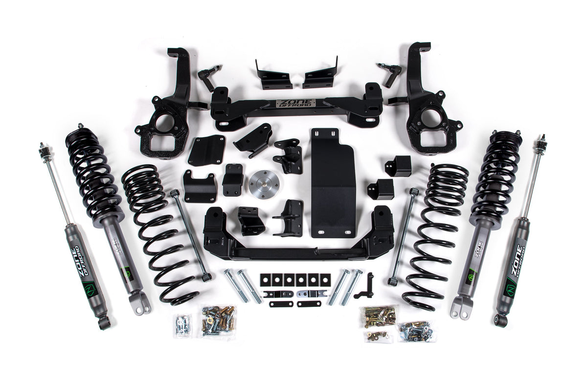 ZONE 6 Inch Lift Kit Fits RAM 1500 19-24 4WD Nitro Series ZOND96LN