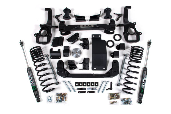 ZONE OFFROAD 20-21 Fits Ram 1500 4WD 6in Front 5in Rear Suspension Lift System ZOND96N