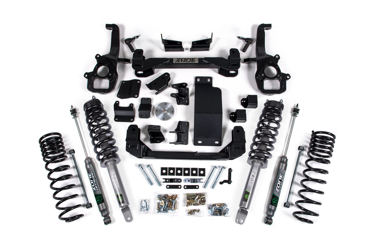 ZONE 4 Inch Lift Kit Fits RAM 1500 19-24 4WD Nitro Series ZOND99LN