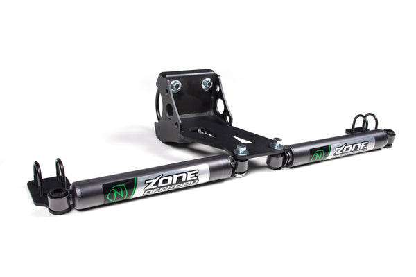 ZONE Dual Steering Stabilizer Kit W/ Nitro Shocks, Fits 2.5-9 Inch Lift Fits Ford F250/F350 Super Duty 05-24 4WD ZONF102N