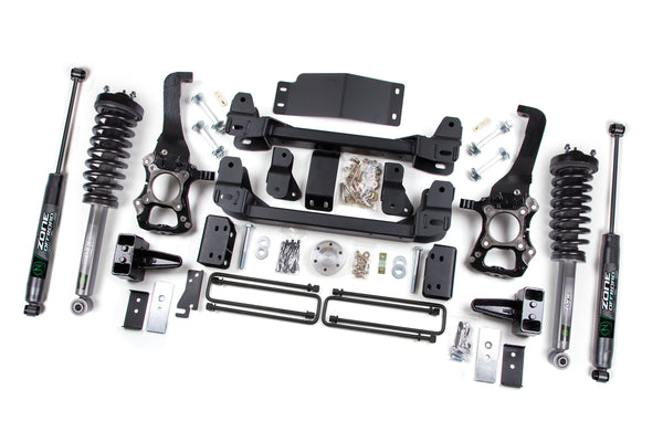 Zone 6 Inch Lift Kit Ford F150 09-13 4WD 4 Inch Block Kit ZONF75LN