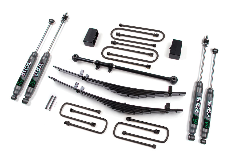 Zone Offroad 00-05 Ford Excursion 4in Suspension Kit ZONF11N