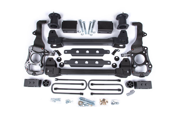 ZONE 2021-2024 Fits Ford F150 2WD 6" Suspension Lift Kit, 3.25" Rear Lift, Block Spacer Front, No Shocks F122