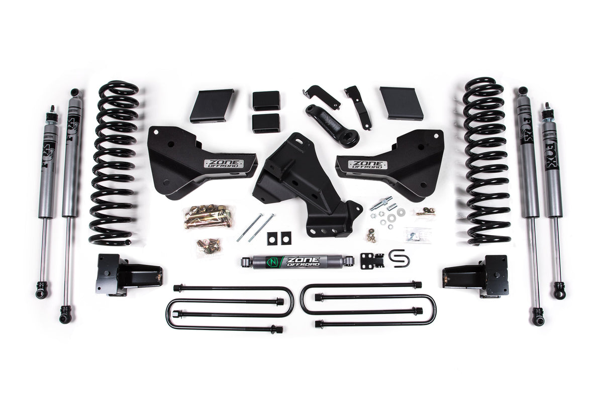 ZONE 5 Inch Lift Kit Fits Ford F250/F350 Super Duty 23-26 4WD Gas FOX 2.0 Adventure Series ZONF143F