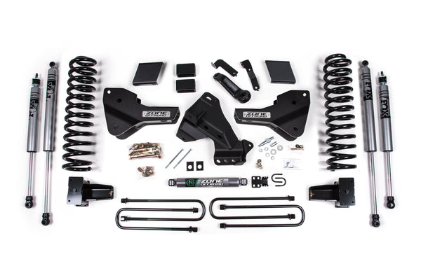 Zone 5 Inch Lift Kit Ford F250/F350 Super Duty 23-26 4WD Gas FOX 2.0 Adventure Series ZONF143F
