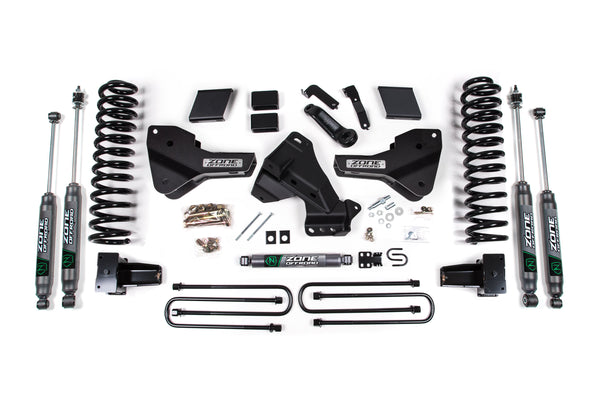 Zone 5 Inch Lift Kit Ford F350 Super Duty DRW 23-26 4WD Gas Nitro Series ZONF145N