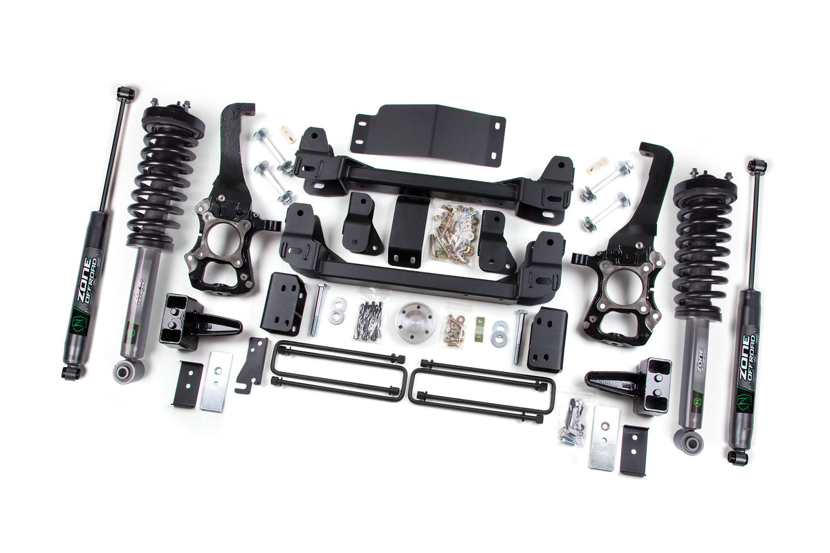 ZONE 4 Inch Lift Kit Fits Ford F150 09-13 4WD ZONF148LN