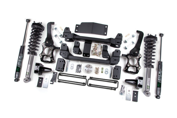 Zone 4 Inch Lift Kit Ford F150 2014 4WD Nitro Series ZONF150LN