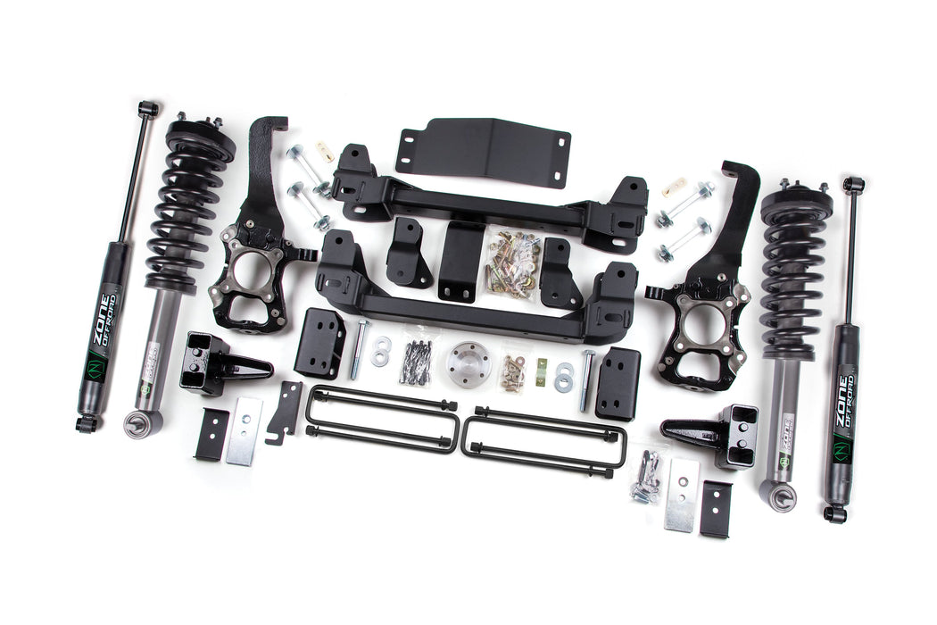 Zone offroad 4 Inch Lift Kit Ford F150 (2014) 4WD Nitro Series