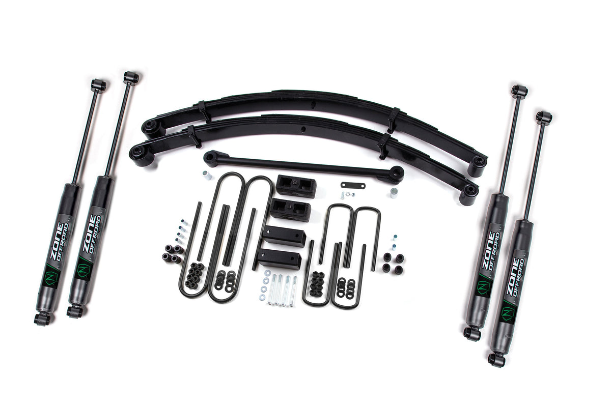 ZONE 00-04 Fits Ford F-250/350 4in Suspension Kit F1N