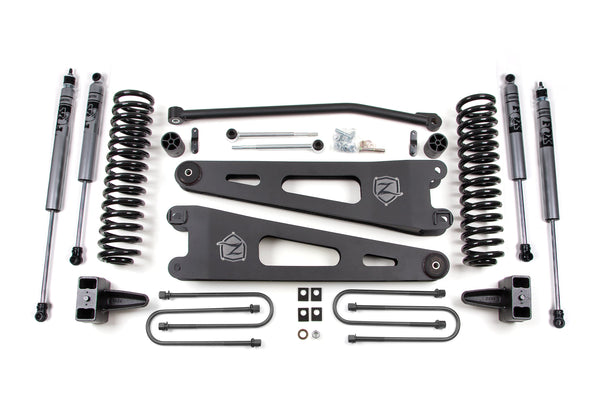 ZONE 4 Inch Lift Kit W/ Radius Arm Fits Ford F250/F350 Super Duty 05-07 4WD Diesel F21F