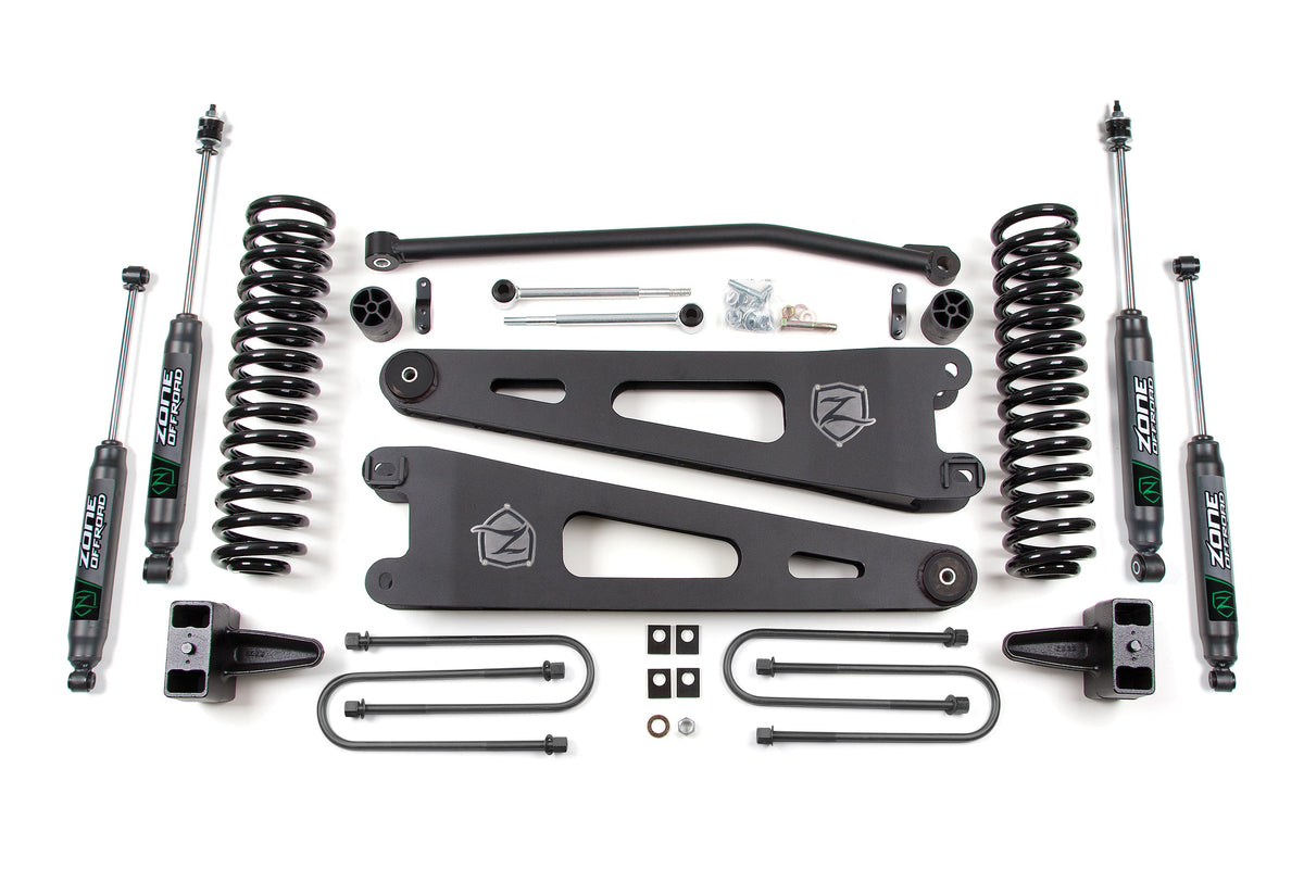 Zone 05-07 Ford Super Duty 4in Radius Arm System Diese F21N