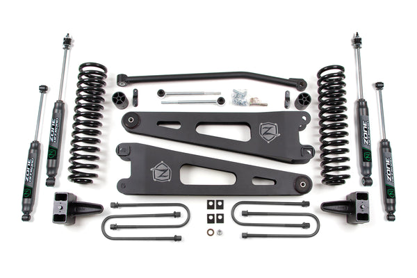 ZONE 05-07 Fits Ford Super Duty 4in Radius Arm System Gas F22N