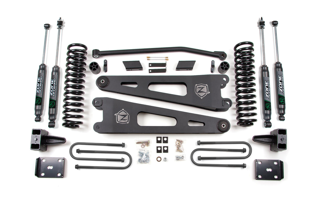 Zone Offroad 11-12 Ford SuperDuty 4in Radius Arm System Diesel ZONF25N