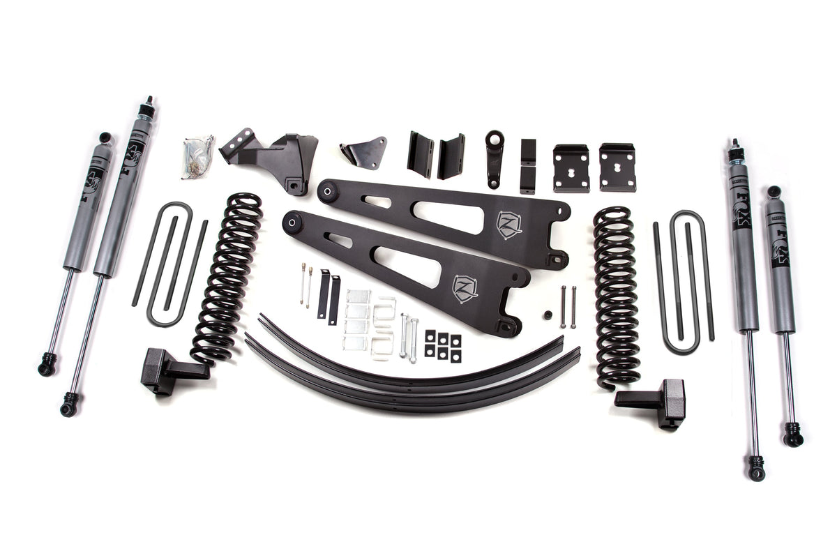 Zone 6 Inch Lift Kit W/ Radius Arm Ford F250/F350 Super Duty 08-10 4WD Diesel ZONF34F