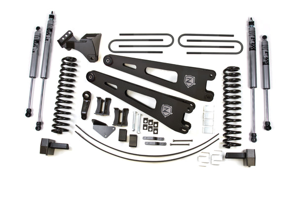 Zone 6 Inch Lift Kit W/ Radius Arm Ford F250/F350 Super Duty 05-07 4WD Diesel ZONF38F