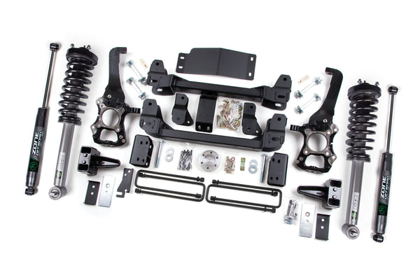 Zone 6 Inch Lift Kit Ford F150 2014 4WD 5 Inch Block Kit ZONF40LN