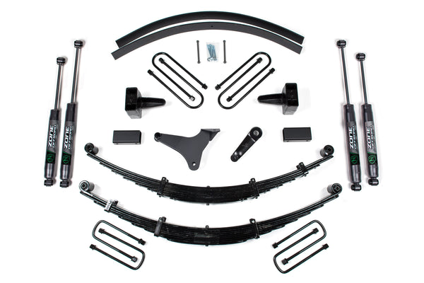 ZONE 1999 Fits Ford F-250 6in Suspension System F44N