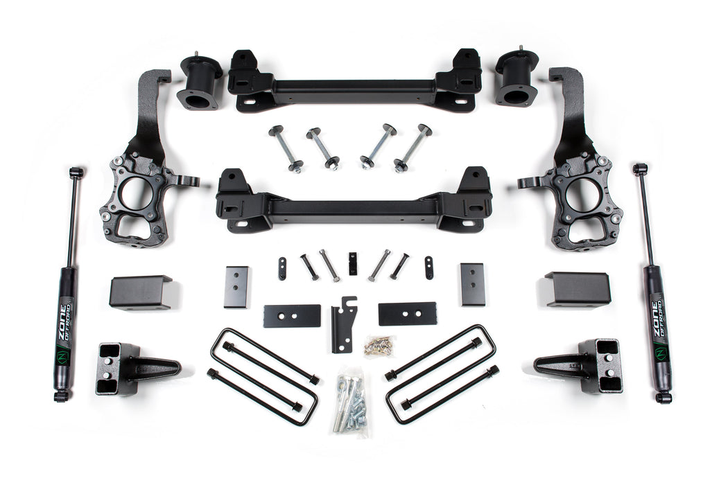 Zone Offroad 2014 Ford F-150 2WD 6in Suspension System ZONF43N