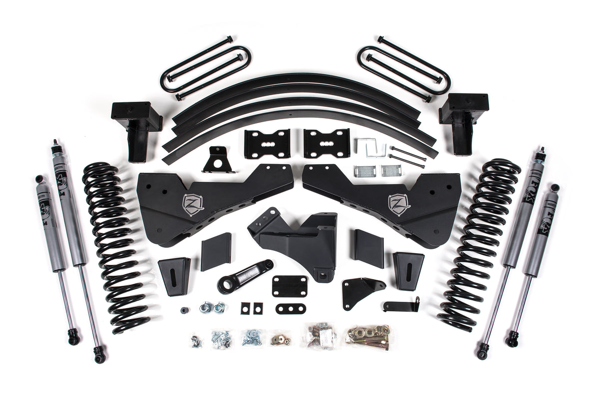 ZONE 2011-16 F250/350 8" Lift W/ Ovld Gas F57F