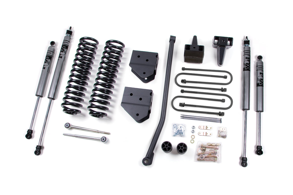 ZONE 4 Inch Lift Kit Fits Ford F250/F350 Super Duty 05-07 4WD Gas ZONF13F