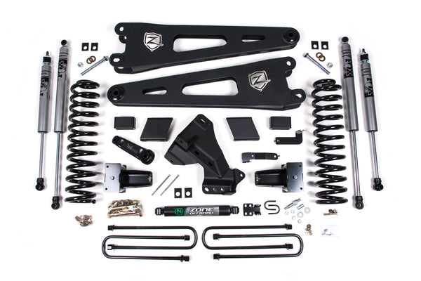 ZONE 6 Inch Lift Kit W/ Radius Arm Fits Ford F350 Super Duty DRW 20-21 4WD Gas F70F