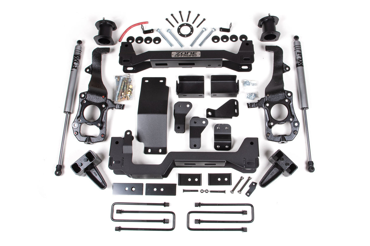 ZONE 6 Inch Lift Kit Fits Ford F150 21-25 4WD ZONF90F