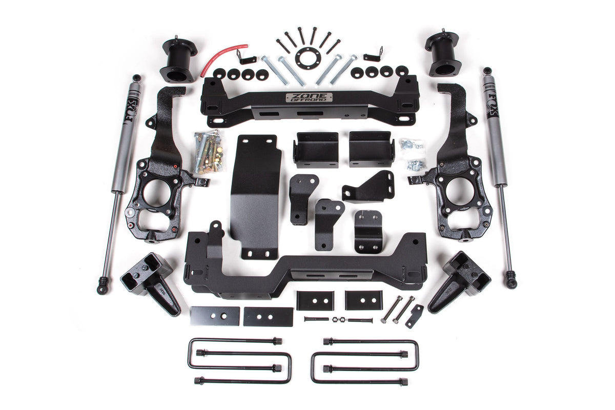 ZONE 4 Inch Lift Kit Fits Ford F150 21-25 4WD ZONF91F