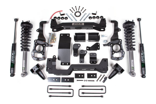 Zone 4 Inch Lift Kit Ford F150 21-25 4WD 3 Inch Block Kit ZONF91LN