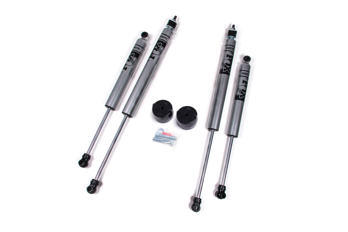 Zone 2005-2016 Ford F250/F350 2" Leveling Kit Spring Spacer FOX 2.0 Shocks ZONF92F