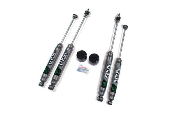 Zone 2005-2016 Ford F250/F350 2" Leveling Kit Spring Spacer Nitro Shocks ZONF92N