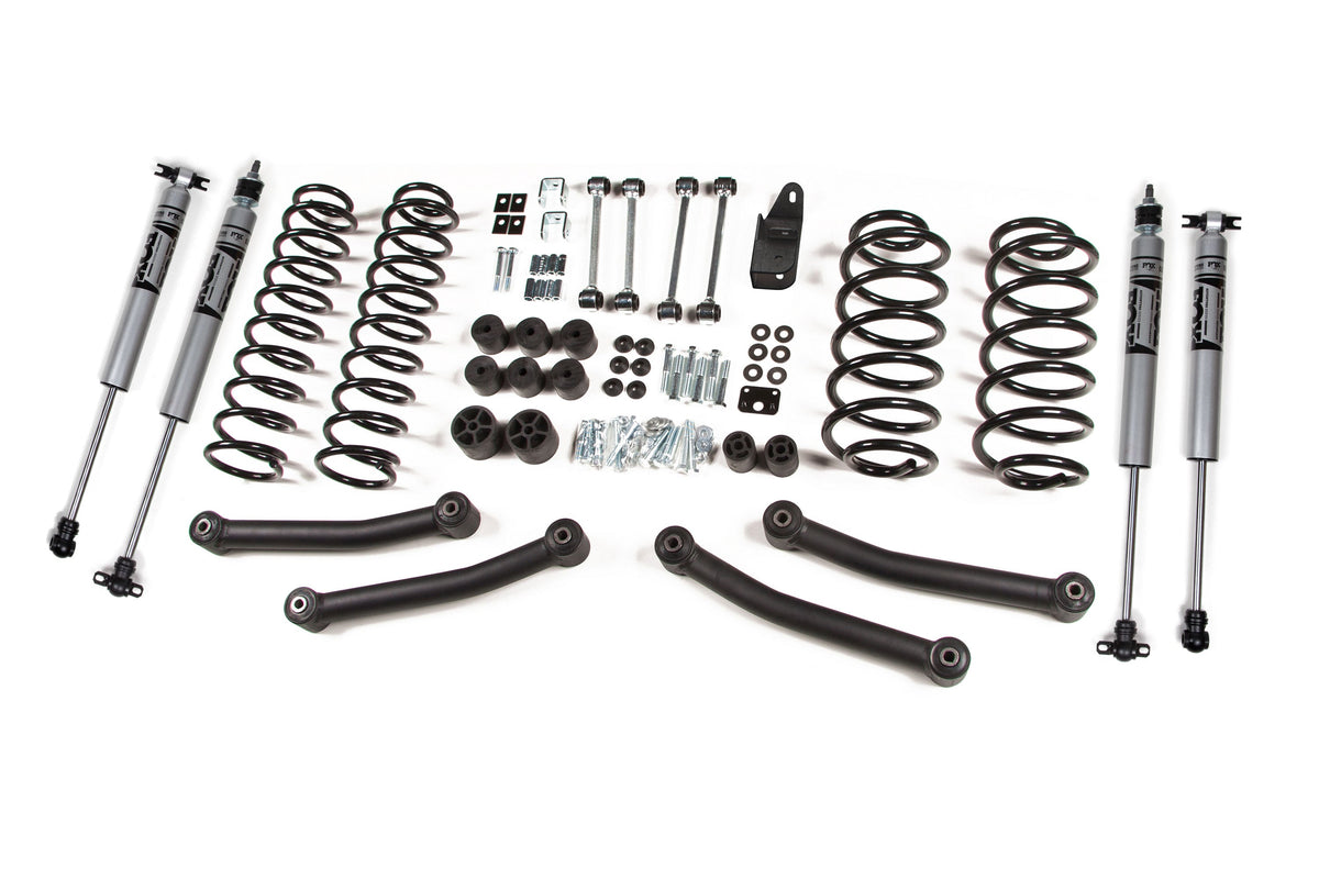 Zone 4 Inch Lift Kit Jeep Wrangler TJ 03-06 ZONJ11F