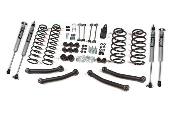 Zone 4 Inch Lift Kit Jeep Wrangler TJ 03-06 ZONJ11F