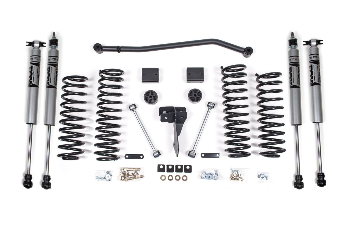 ZONE 4 Inch Lift Kit Fits Jeep Wrangler JK 07-11 4-Door ZONJ15F