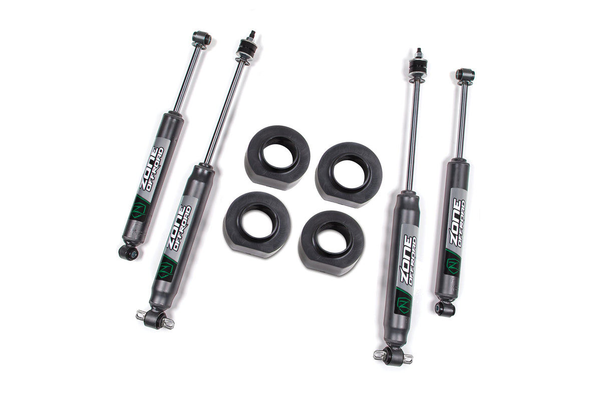 ZONE Spacer Kit, Fits 1993-1998 Fits Jeep ZJ 2in ZONJ19N