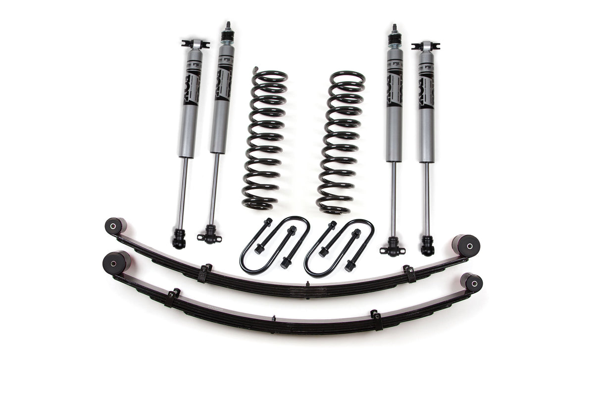 ZONE 3 Inch Lift Kit W/ Springs Fits Jeep Cherokee XJ 84-01 ZONJ21F