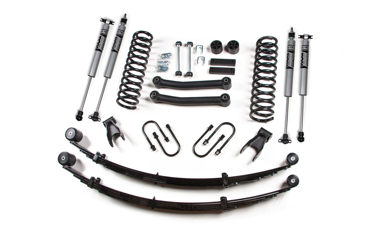 Zone 4.5 Inch Lift Kit W/ Springs Jeep Cherokee XJ 84-01 ZONJ23F