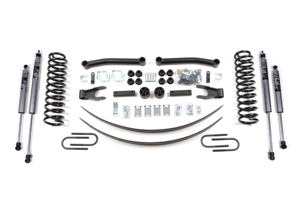 Zone 4.5 Inch Lift Kit Jeep Commanche MJ 86-92 ZONJ29F