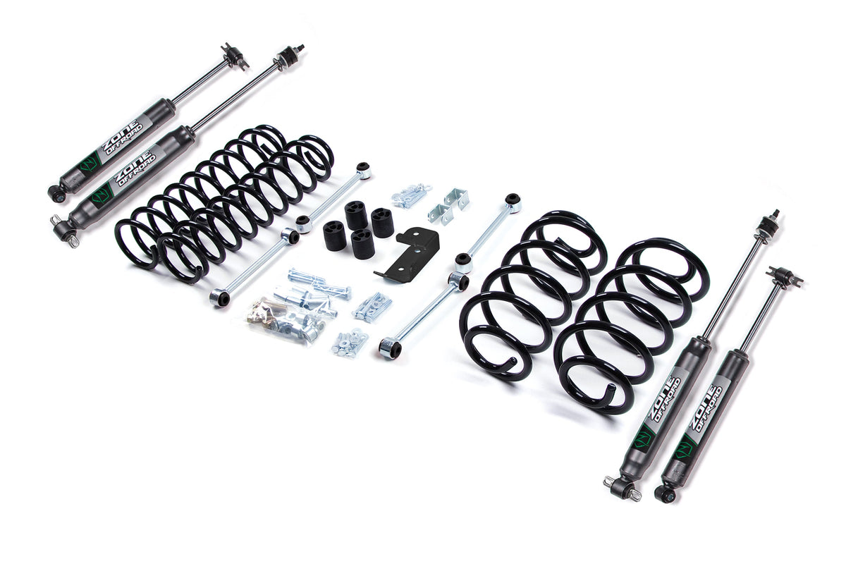 ZONE 3 Inch Lift Kit Fits Jeep Wrangler TJ 03-06 ZONJ3N
