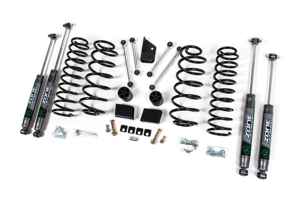 Zone Suspension Lift, Fits 2018-2021 Jeep JL 3in ZONJ31N
