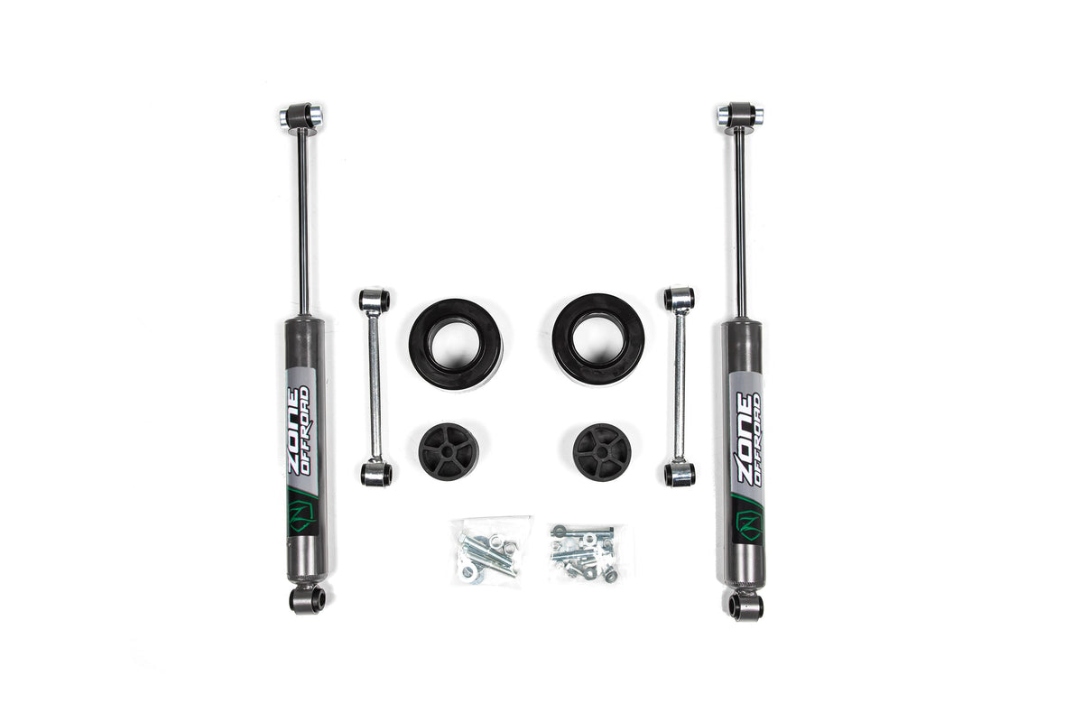 Zone Leveling Spacer Kit, Fits 2020 Jeep JT 2in ZONJ32N