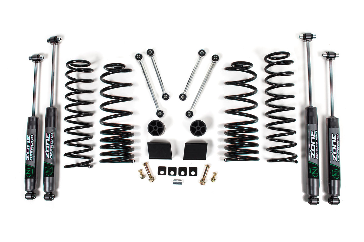 ZONE Suspension Lift Nitro Shocks, Fits 2020 Fits Jeep JT 3in ZONJ34N