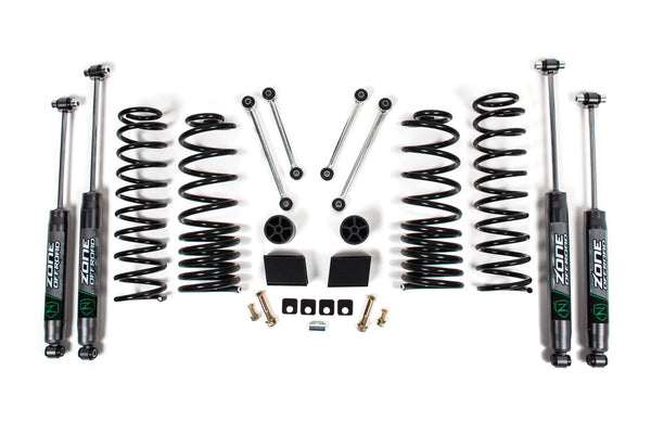 Zone Suspension Lift Nitro Shocks, Fits 2020 Jeep JT 3in ZONJ34N