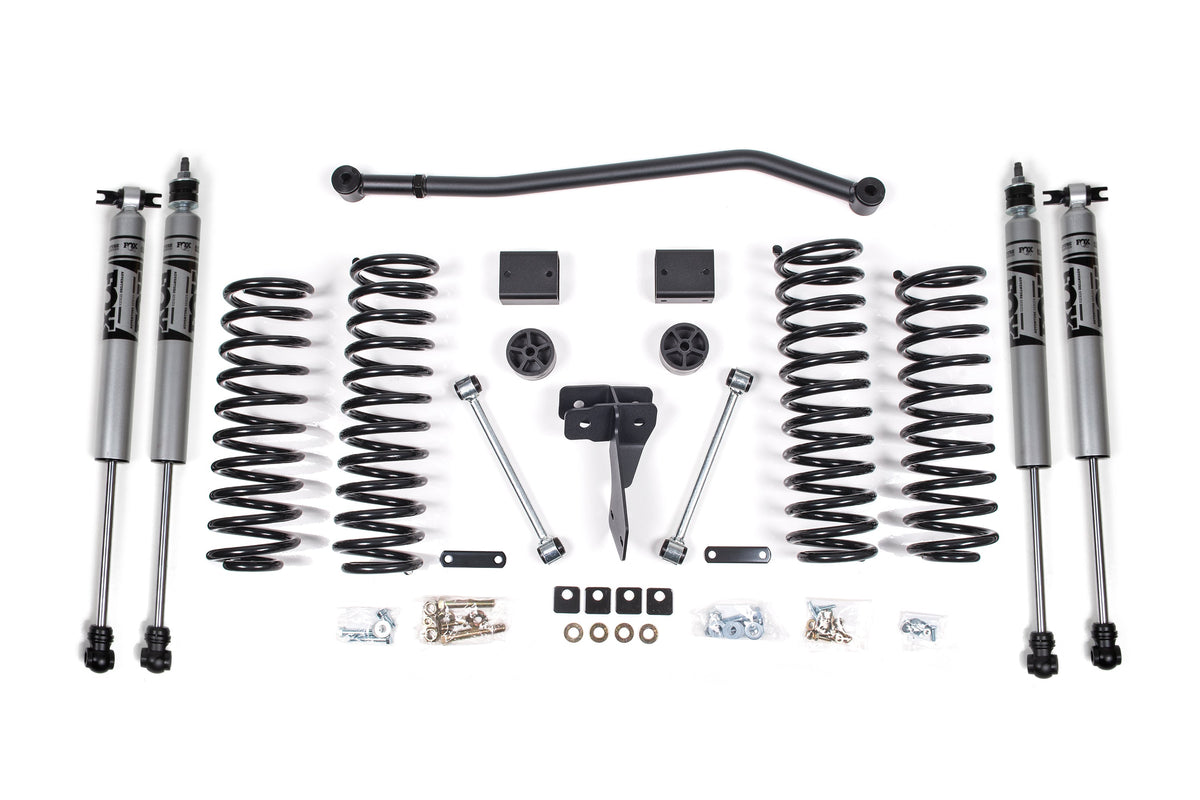 Zone 4 Inch Lift Kit Jeep Wrangler JK 12-18 2-Door ZONJ37F