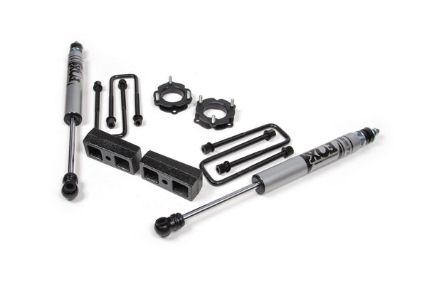 ZONE OFFROAD 2.5 Inch Lift Kit Fits Toyota Tacoma (05-23) 4WD FOX Adventure Series