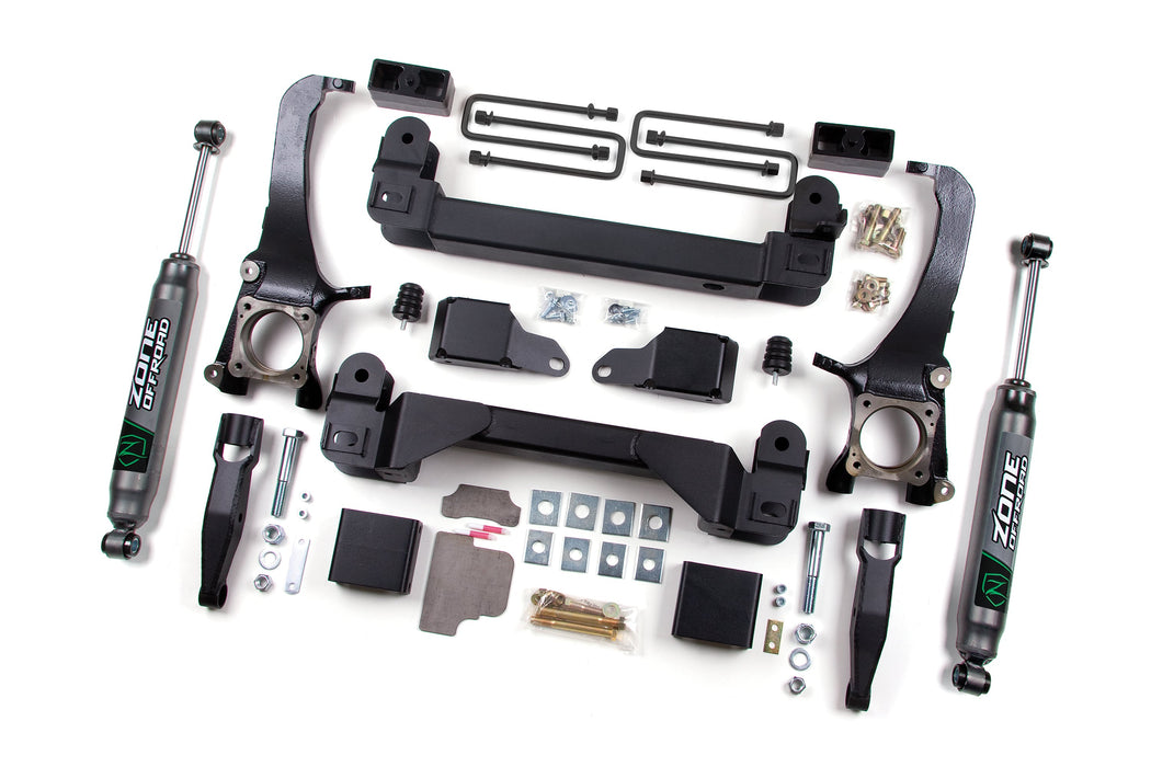 Zone Offroad 07-15 Toyota Tundra 5in Suspension Kit ZONT1N