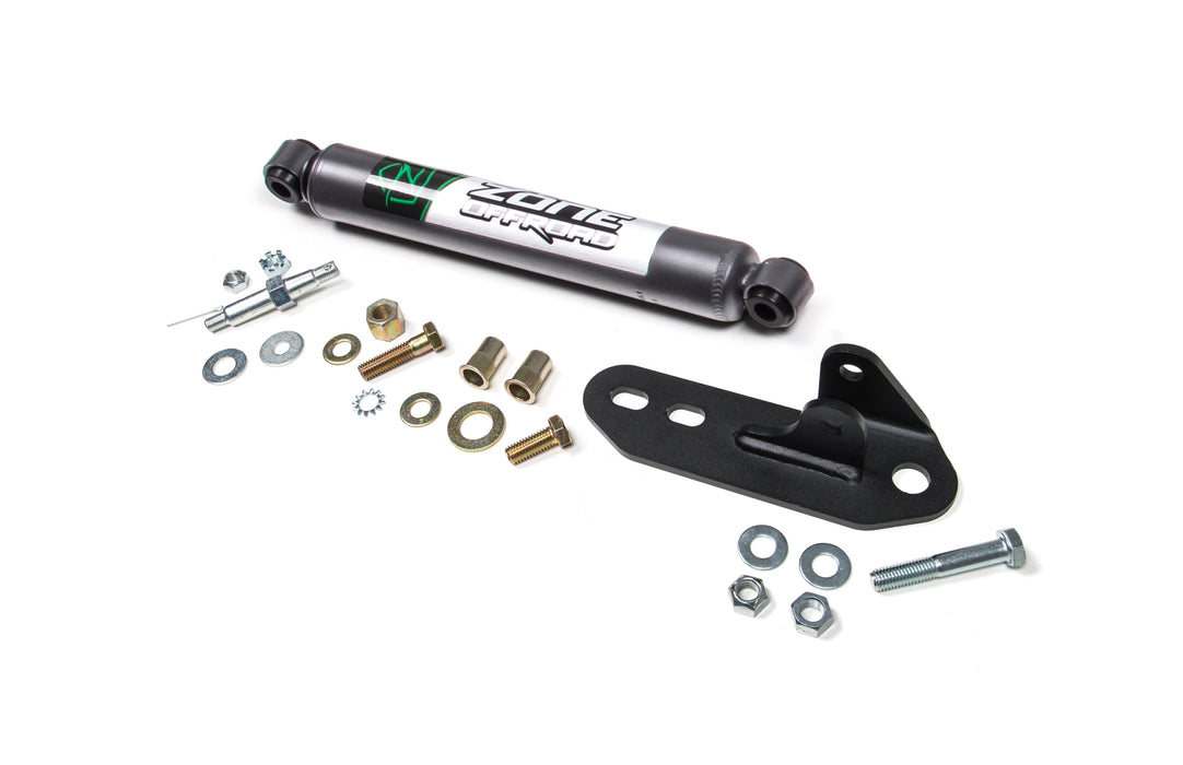 Zone Offroad Steering Stabilizer Kit Chevrolet/GMC 2500HD/3500HD (15-26) W/O Factory Mount