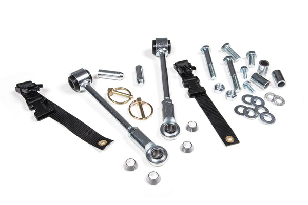 ZONE Front Sway Bar Disconnects Fits Jeep Wrangler JL 18-25 And Gladiator JT 20-25 J5314