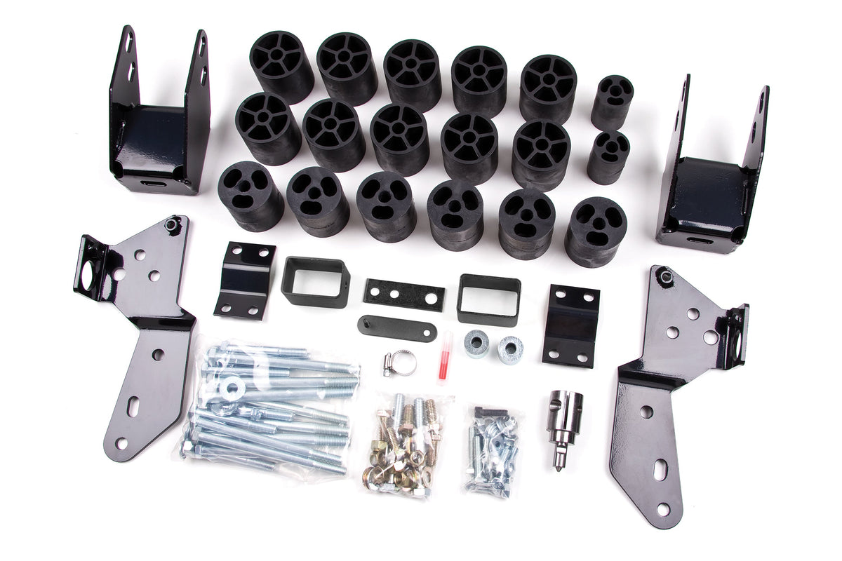 ZONE 3 Inch Body Lift Kit Fits Chevy Silverado Or GMC Sierra 07-13 C9350