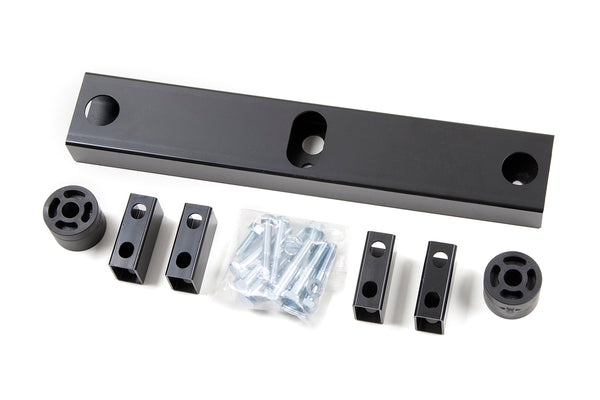 Zone 1.5" Rear Bumper Relocation Brackets Chevrolet Colorado And GMC Canyon 08-12 C9906